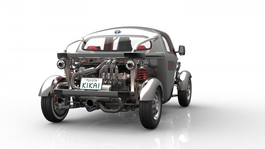  Toyota Kikai Concept 2015 года  (фото 7 из 14)